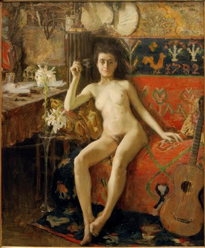 Démasquée - Akseli Valdemar Gallen Kallela