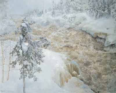 Imatra en hiver - Akseli Valdemar Gallen Kallela