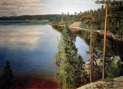 Paysage à Ruovesi - Akseli Valdemar Gallen Kallela