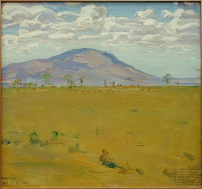 Mont Kenya - Plaine Wakamba - Akseli Valdemar Gallen Kallela