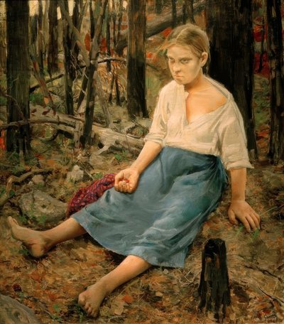 Perdu - Akseli Valdemar Gallen Kallela