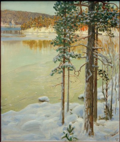 Lac gelé, Ruovesi - Akseli Valdemar Gallen Kallela