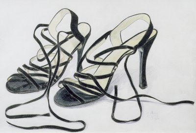 Chaussures noires à brides - Alan Byrne