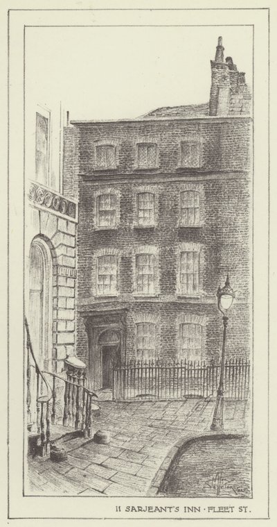 11, Serjeants Inn, Fleet Street - Alan Stapleton