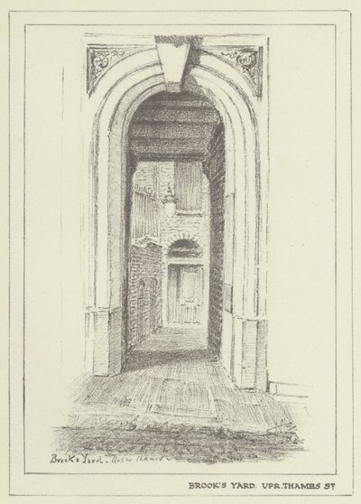 Brooks Yard, Upper Thames Street - Alan Stapleton