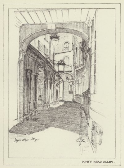 Popes Head Alley - Alan Stapleton