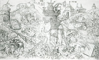 Éléphants en guerre - Alart du Hameel