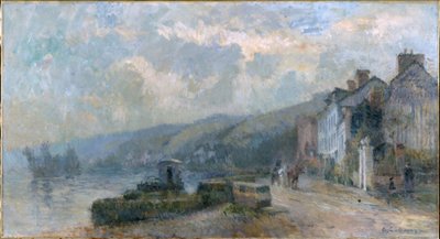 Temps pluvieux, vers 1901 - Albert Charles Lebourg