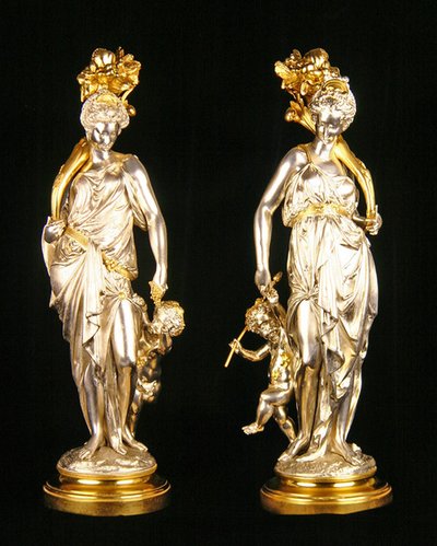 Cérès et Bacchus - Albert Ernest Carrier Belleuse