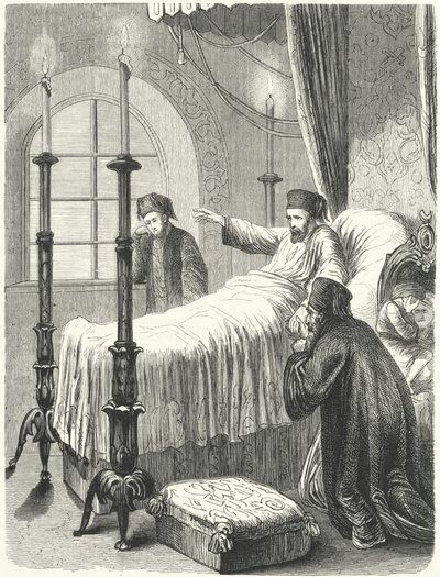 Mort du sultan ottoman Mahmud II - Albert (after) Kretschmer