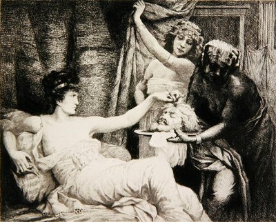 Hérodiade c.1878 - Albert Alexander Paul Rouffio