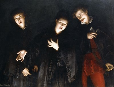 Trois chanteurs - Albert Alexander Paul Rouffio