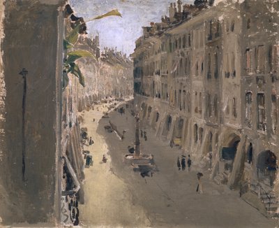 Gerechtigkeitsgasse à Berne, vers 1880-90 - Albert Anker