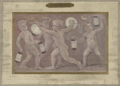 Esquisse pour la Salle des Fêtes de l