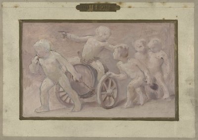 Esquisse pour la Salle des Fêtes à l
