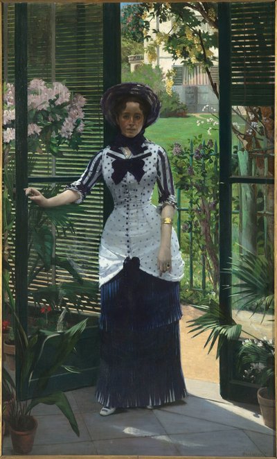 Dans la serre - Albert Bartholomé