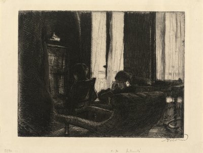 Intimité - Albert Besnard