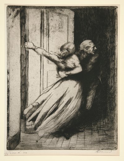 Le Viol - Albert Besnard