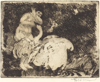 Léda au bain - Albert Besnard