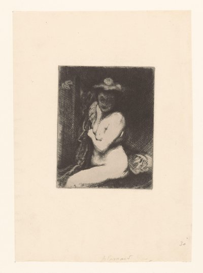 Femme nue à la toilette - Albert Besnard