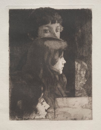 Étude de têtes - Albert Besnard