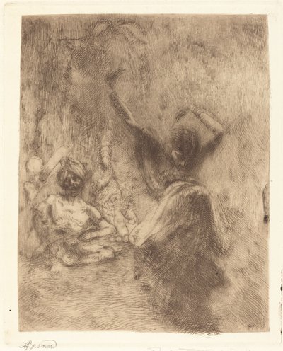 La danseuse de Tanjore - Albert Besnard