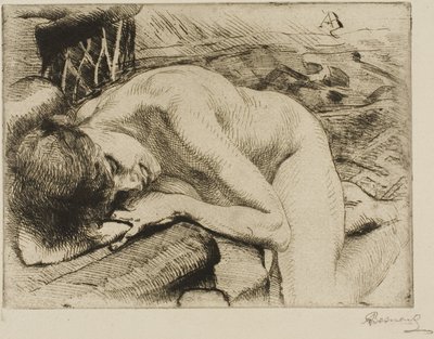 Le modèle dormant - Albert Besnard
