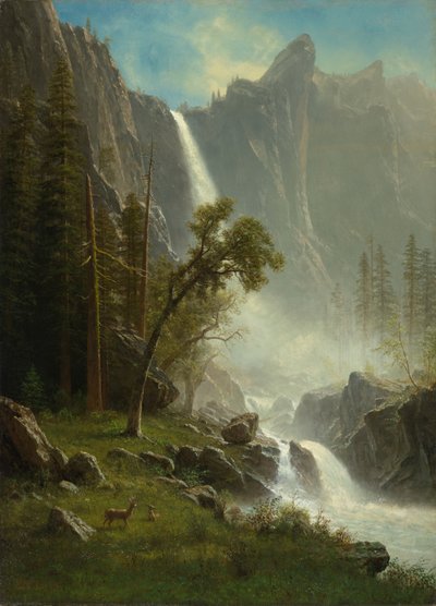Chutes Bridal Veil, Yosemite, vers 1871-1873 - Albert Bierstadt