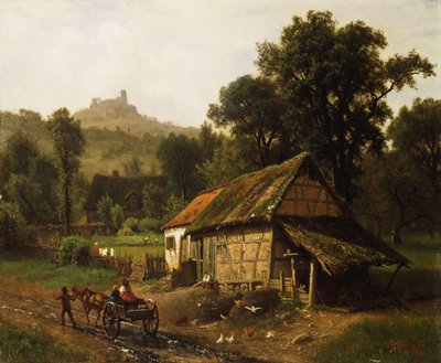 Dans les contreforts, 1861 - Albert Bierstadt