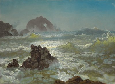 Seal Rock, Californie, vers 1872 - Albert Bierstadt
