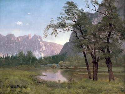 Vallée de Yosemite - Albert Bierstadt