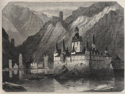 Vue extérieure du Pfalz - Albert Bligny