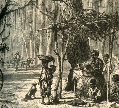 Scène au bord de la route près de Charleston - Albert Bobbett