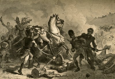 Bataille de la Nouvelle-Orléans - Mort du général Pakenham, 1878 - Albert Bobbett