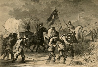 La Retraite de Lee après la Bataille de Gettysburg, 1878 - Albert Bobbett