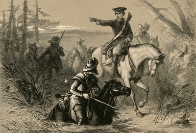 Le major Washington en mission auprès du commandant français - Albert Bobbett