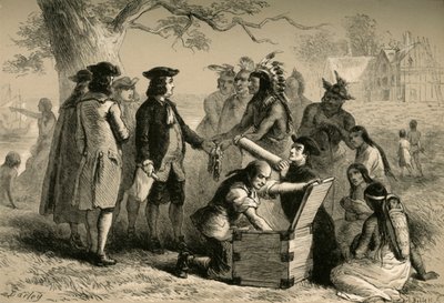Traité de Penn avec les Indiens, 1877 - Albert Bobbett