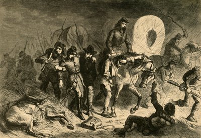 Retraite des Confédérés de Shiloh, 1878 - Albert Bobbett