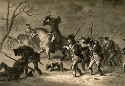 La Marche de Valley Forge, 1877 - Albert Bobbett