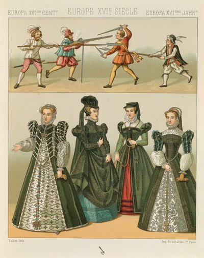 Le Costume Historique par Auguste Racinet, Volume IV - Albert Charles August Racinet
