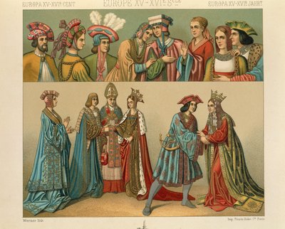 Le Costume Historique par Auguste Racinet, Volume IV - Albert Charles August Racinet