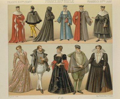 "Le Costume Historique" par Auguste Racinet, Volume IV - Albert Charles August Racinet