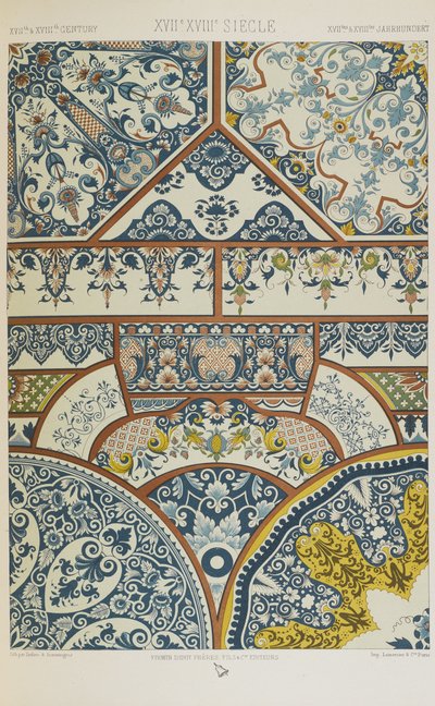 XVIIe et XVIIIe siècles, planche 82 de 