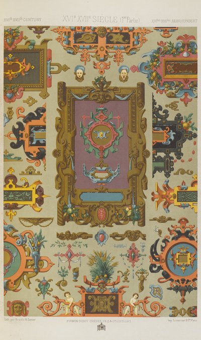 XVIe et XVIIe siècles, planche 72 de 
