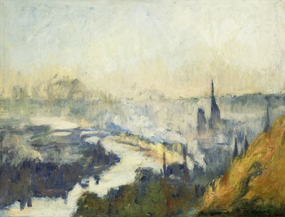Montagne de Sainte-Catherine, Rouen - Albert Charles Lebourg