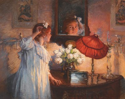 Le Miroir - Albert Chevallier Tayler