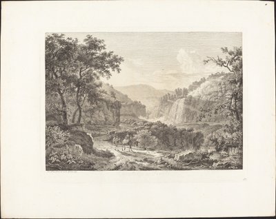 Cascatella di Tivoli, seconde vue - Albert Christoph Dies