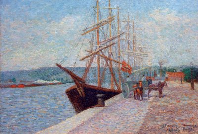 Quai de Lesseps – Rouen - Albert Dubois Pillet
