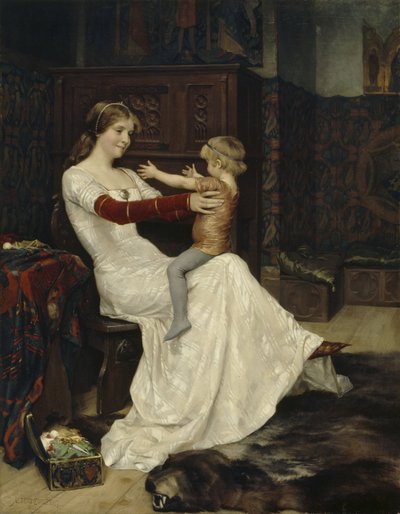Reine Bianca - Albert Gustaf Aristides Edelfelt