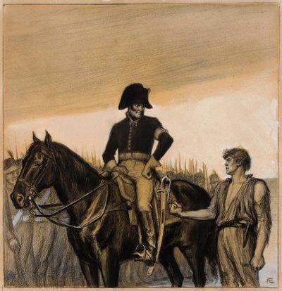 « Ce poing est ma protection » (illustration originale pour *Les Aventures de l